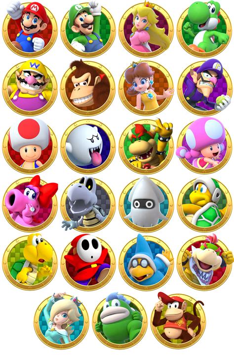 personajes mario party